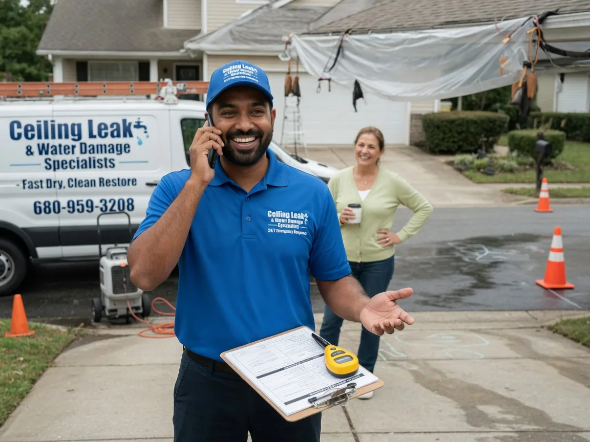 Ceiling Leak Cleanup Watson, IL FAQs